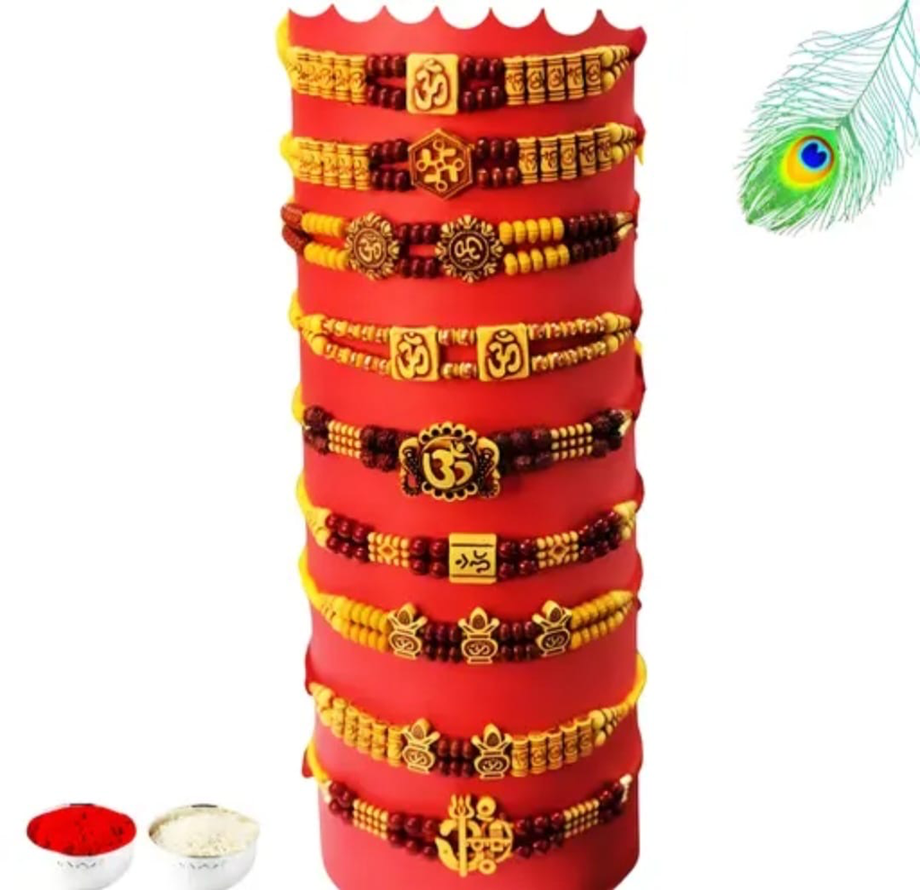 RAKHI (1PCS) FOR 20 | (9pcs) for 180