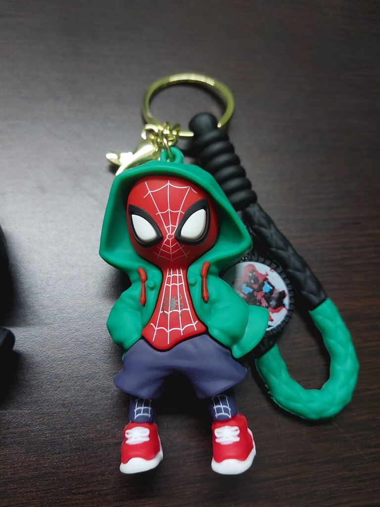 SPIDERMAN (green) || Keychain 