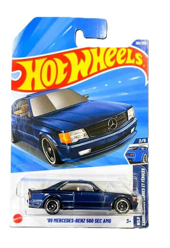 HOTWHEELS “89 MERCEDES BENZ 560 SEC AMG”