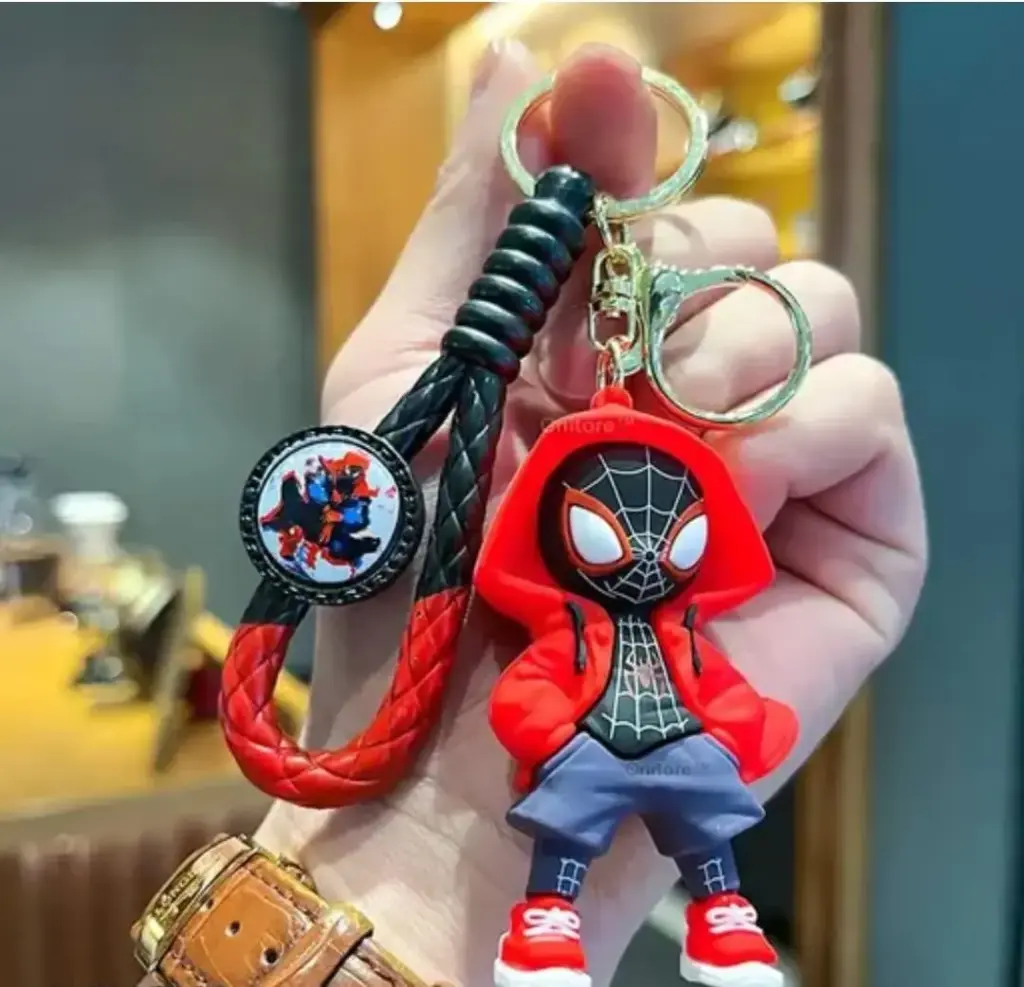 Spiderman (Red & black combination) Keychain
