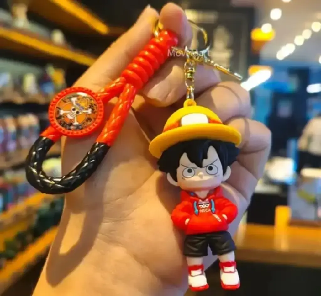 Anime character (Red & yellow combination) Keychain