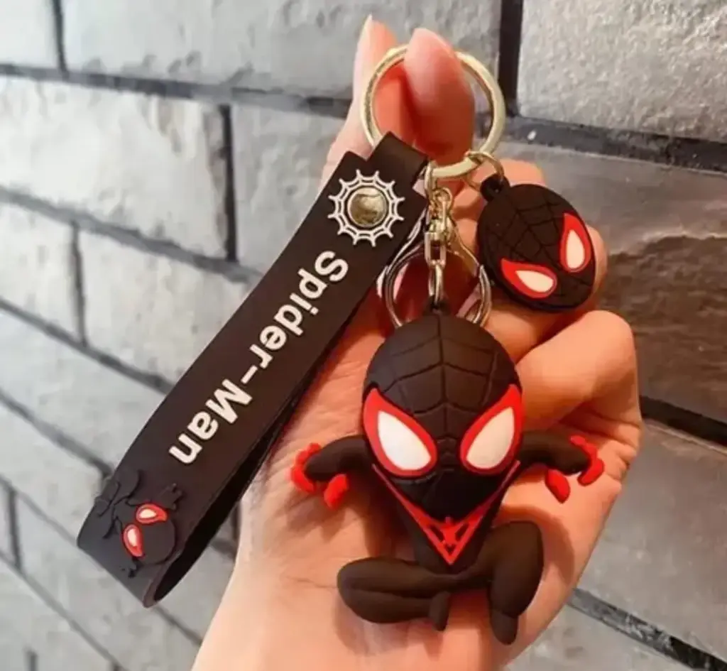 Spiderman (Black & red combination) Keychain