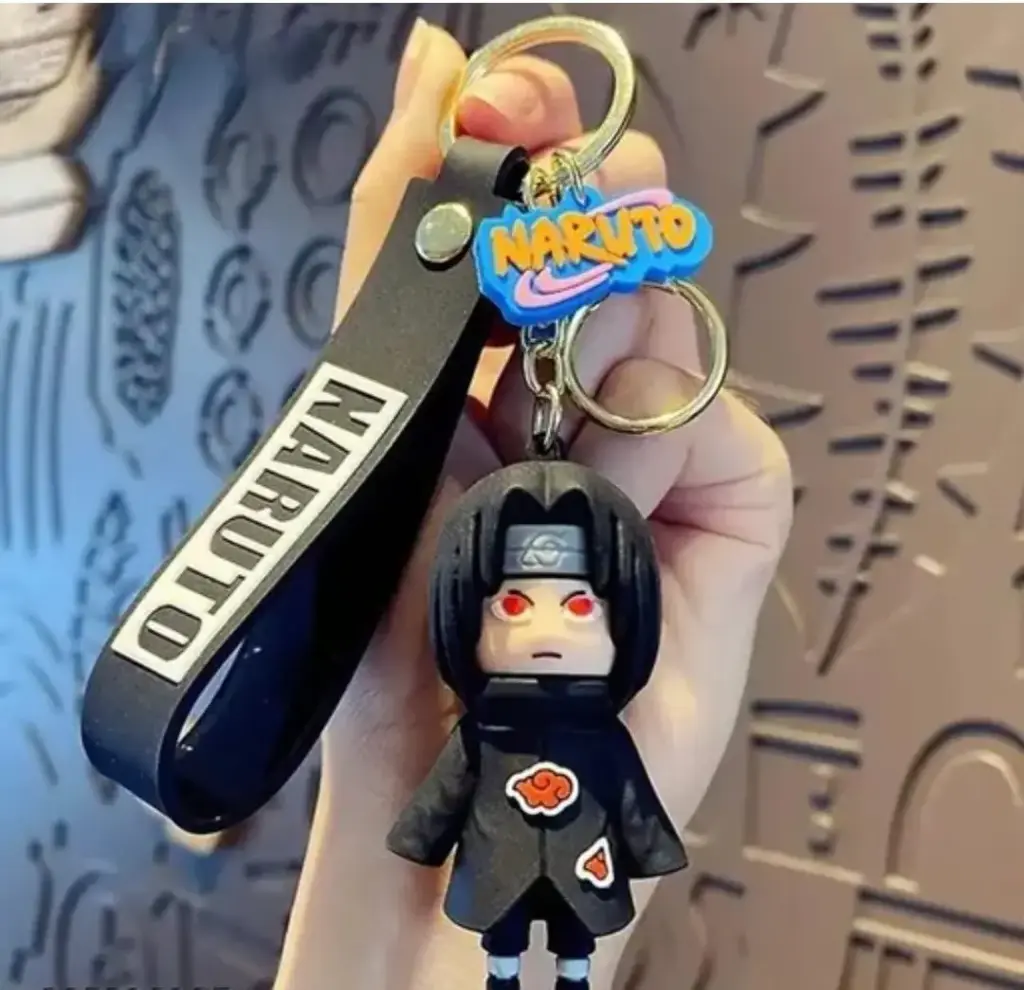 Naruto (Black & white combination) Keychain