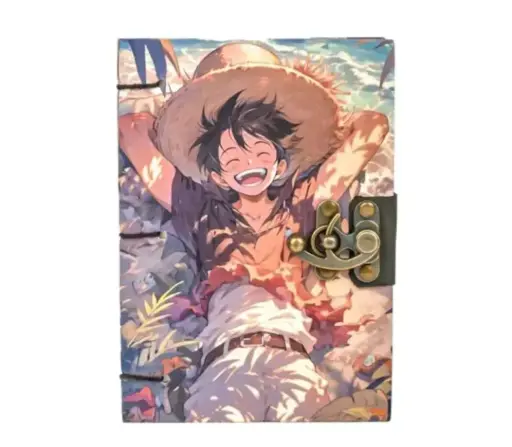 ANIME CHARACTER || DIARY (LOCK) || A5 SIZE || 200 PAGES || 80 GSM