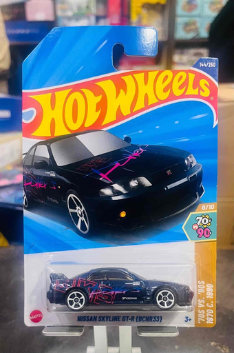 HOTWHEELS “NISSAN SKYLINE GTR”