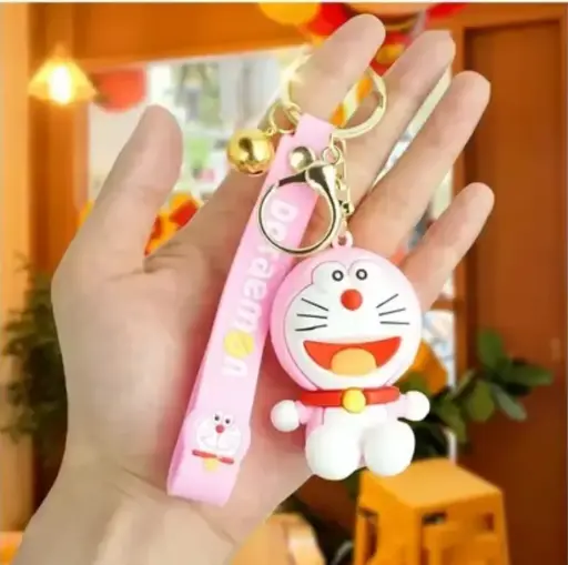 Doremon (Pink & White combination) Keychain